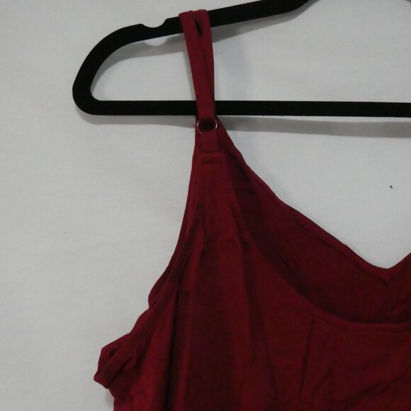 TORRID | size 2 | Burgundy V-Neck Camisole Top - Picture 8 of 12